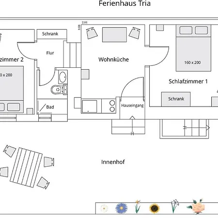 Villa Ferienhaus Triandafilo Pythagóreion Exterior foto